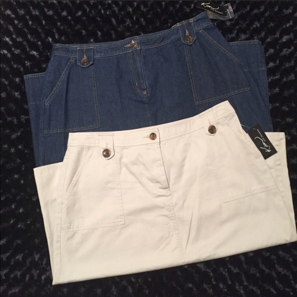 Khaki Pencil Skirt